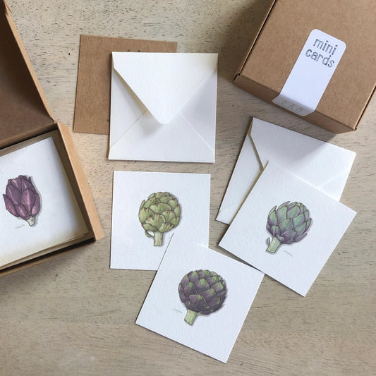 Mini Card Set Artichokes