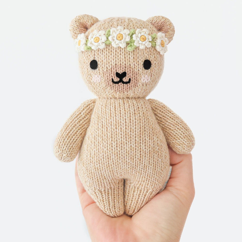 Baby Honey Bear Floral Crown