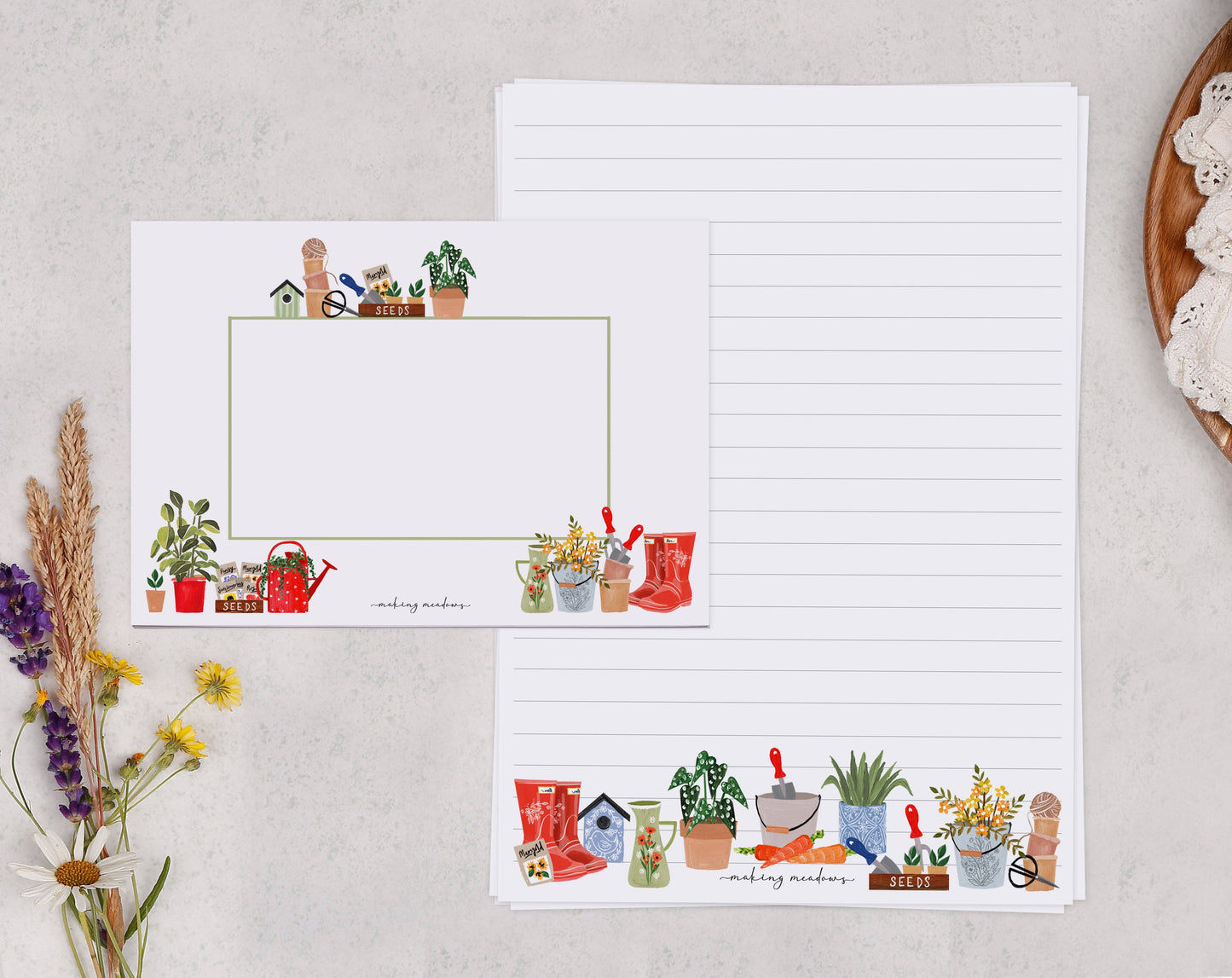 The Garden Shed Letter Set