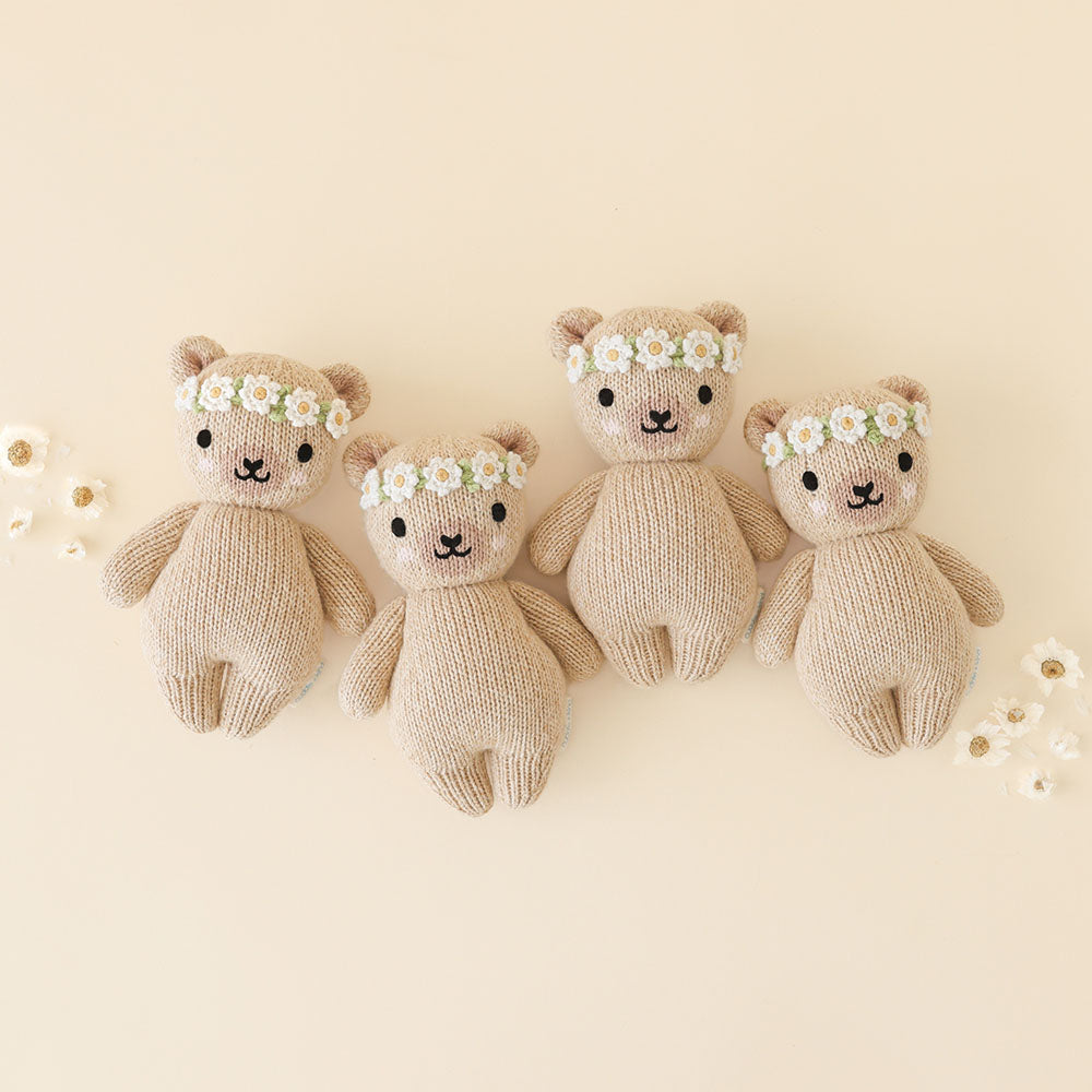 Baby Honey Bear Floral Crown