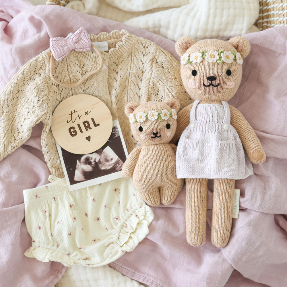 Baby Honey Bear Floral Crown