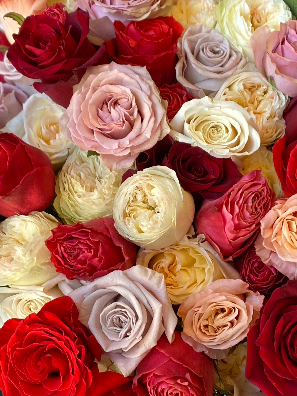 Mixed Pavé Roses