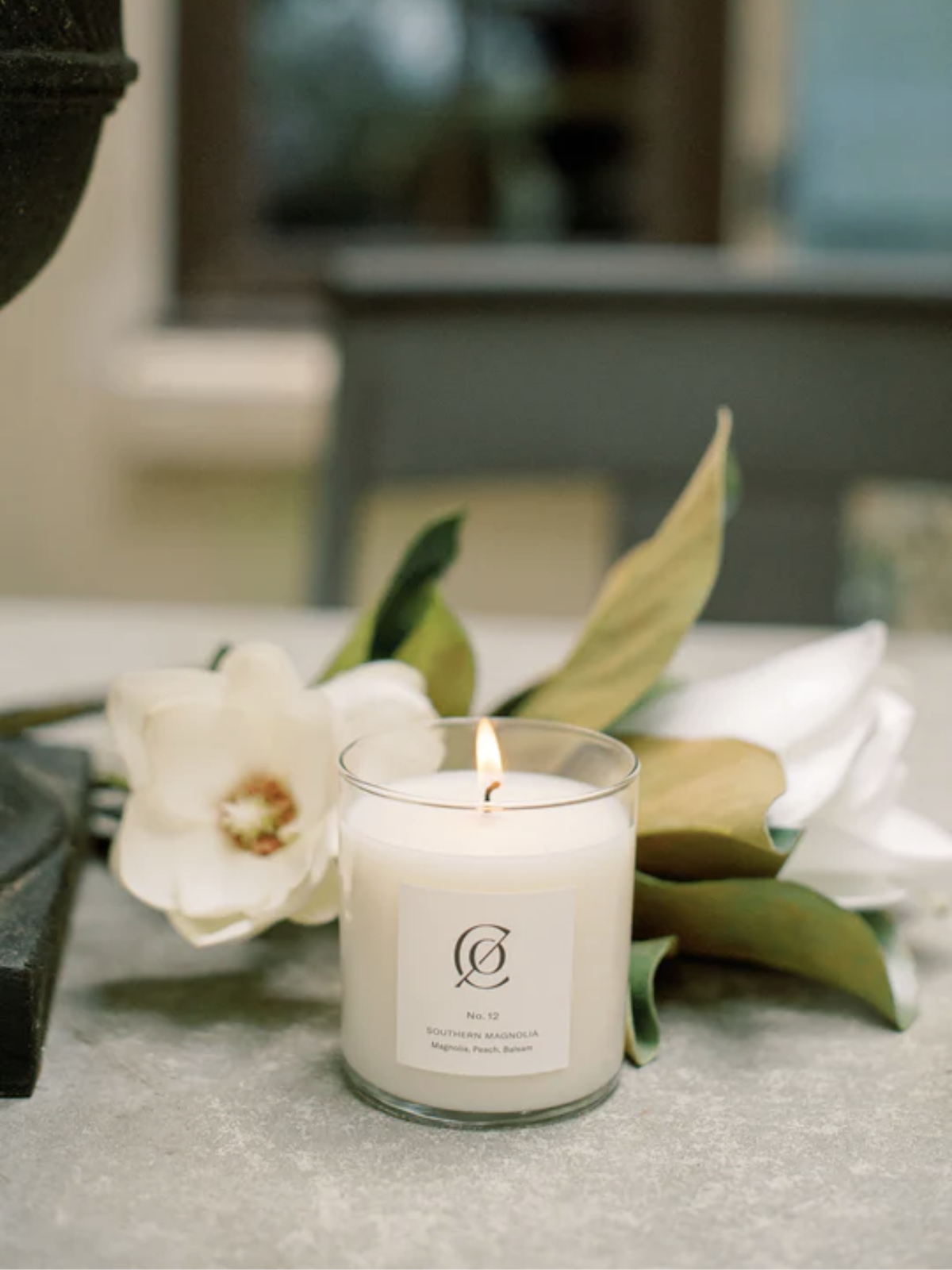 No. 12 Southern Magnolia Soy Candle – Suzanne Gardner Flowers