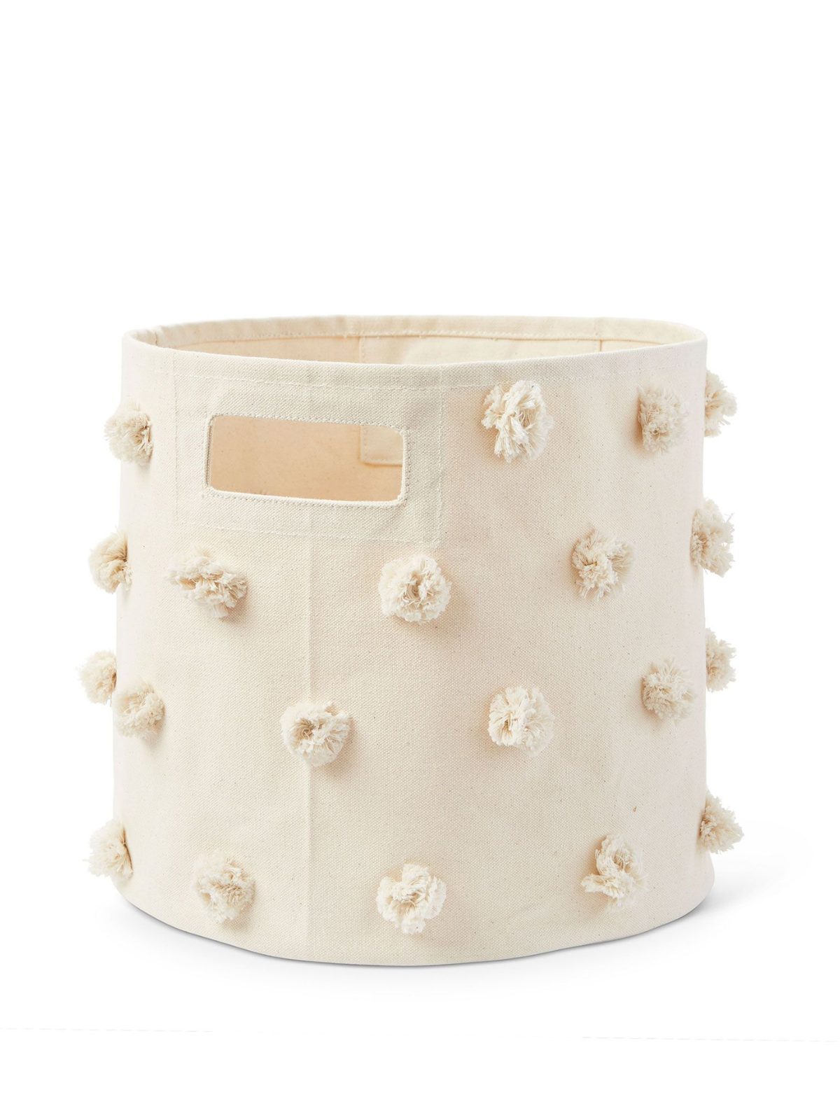Pom Pom Basket Natural