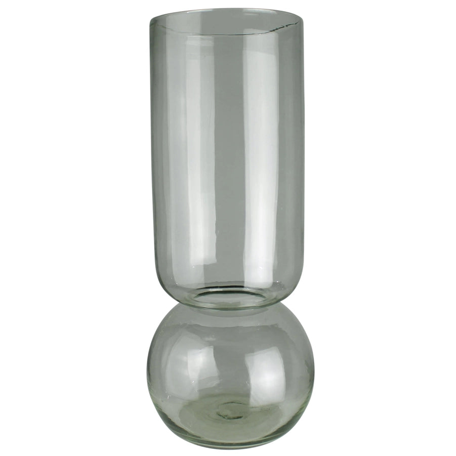Bulb Vase Extra Tall Recycled Glass