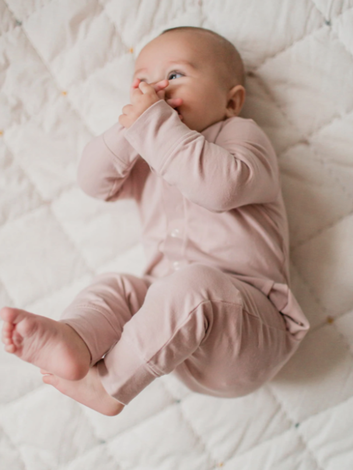 Powder Pink Essential Romper