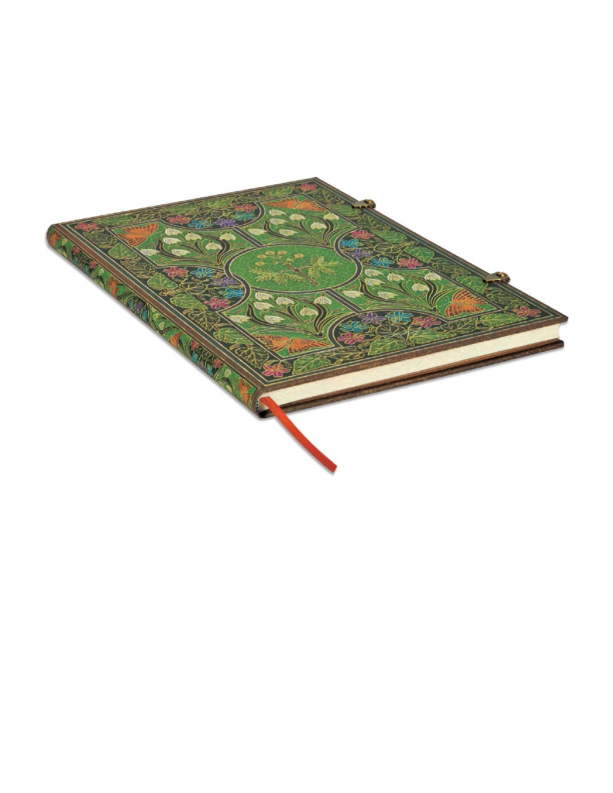 Poetry in Bloom Grande Unlined Hardcover Journal
