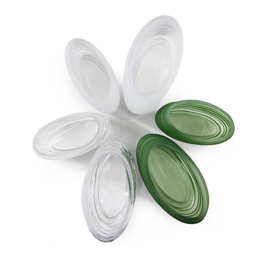 Small Oba Wide Greenery Vase Frosted