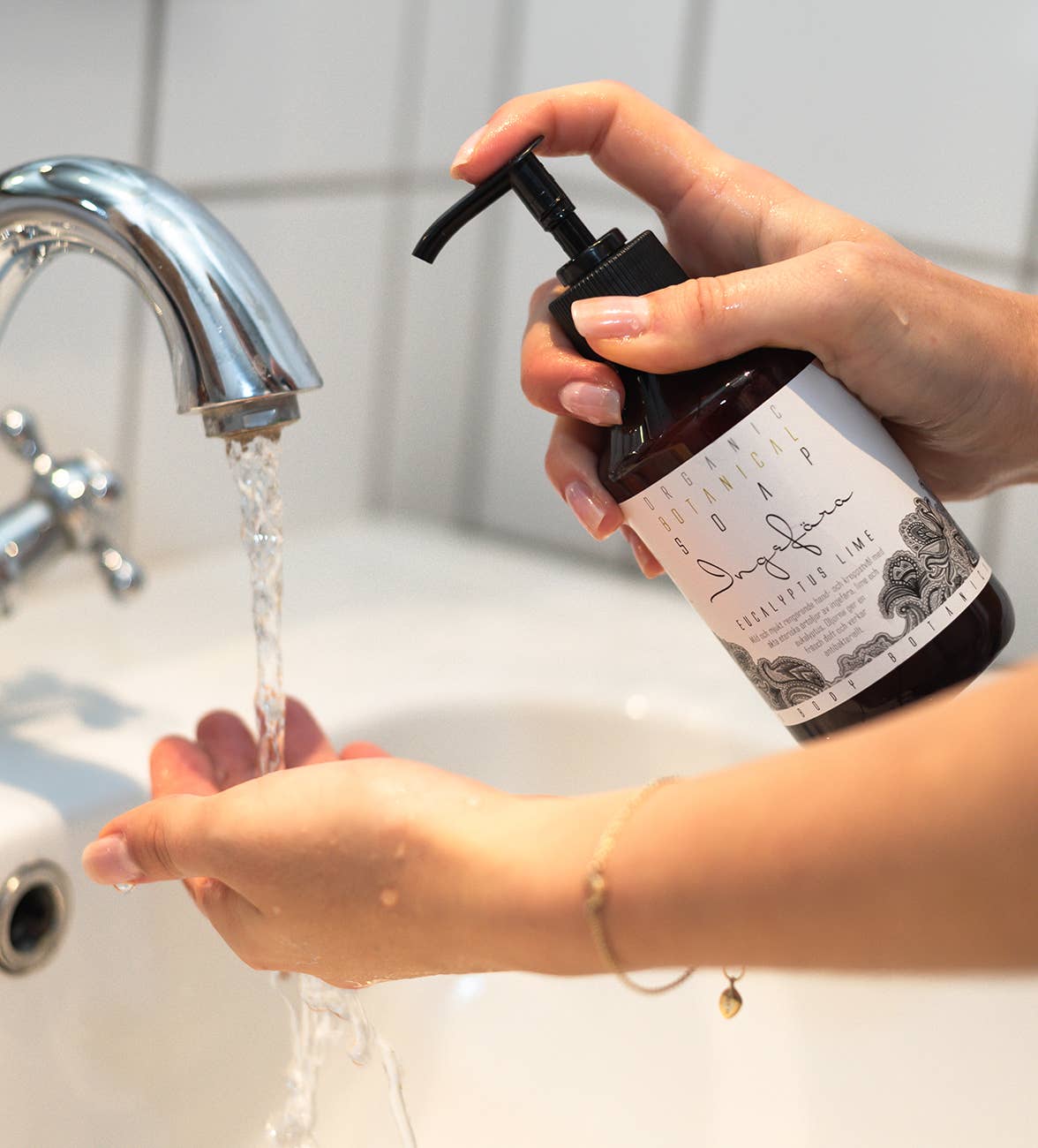 Organic Ginger, Eucalyptus & Lime Liquid Soap