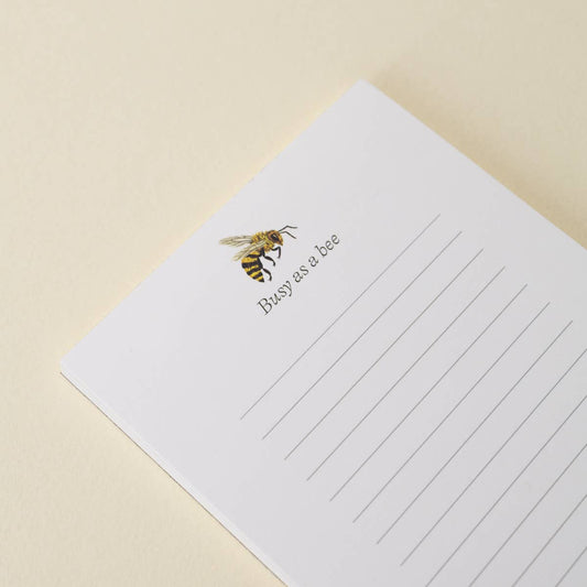 BUSY AS A BEE | Notepad