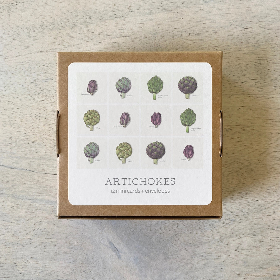 Mini Card Set Artichokes