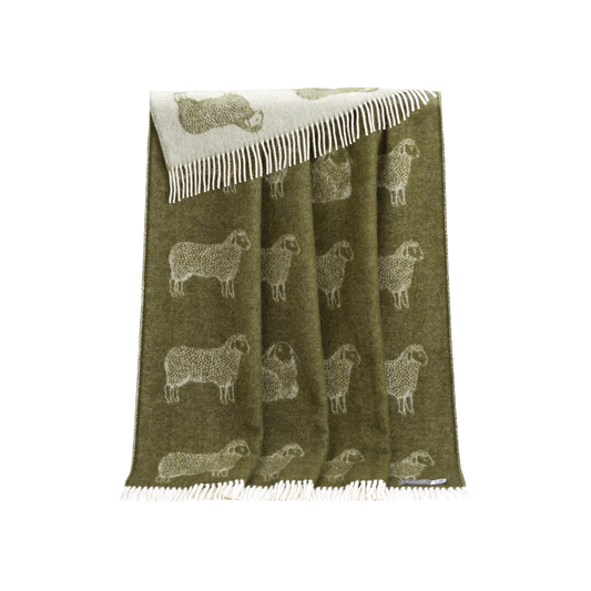 Countryside Sheep Throw