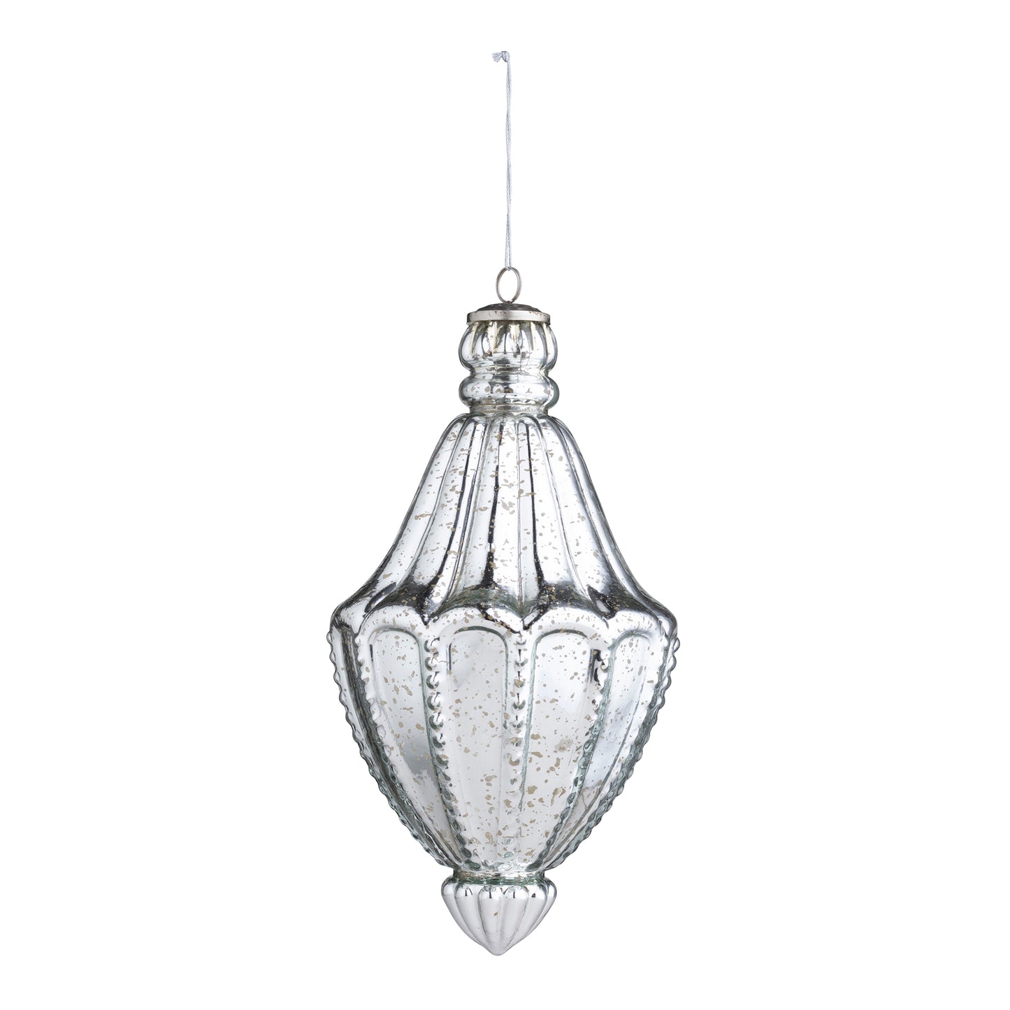 Cathedral Antique Mercury Glass 12" Ornament