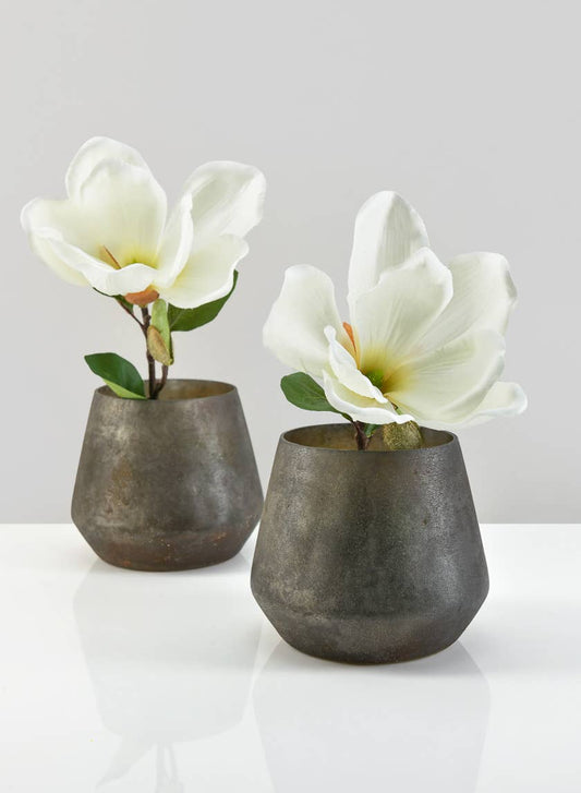 Grenoble Slate Black Votive/Vase