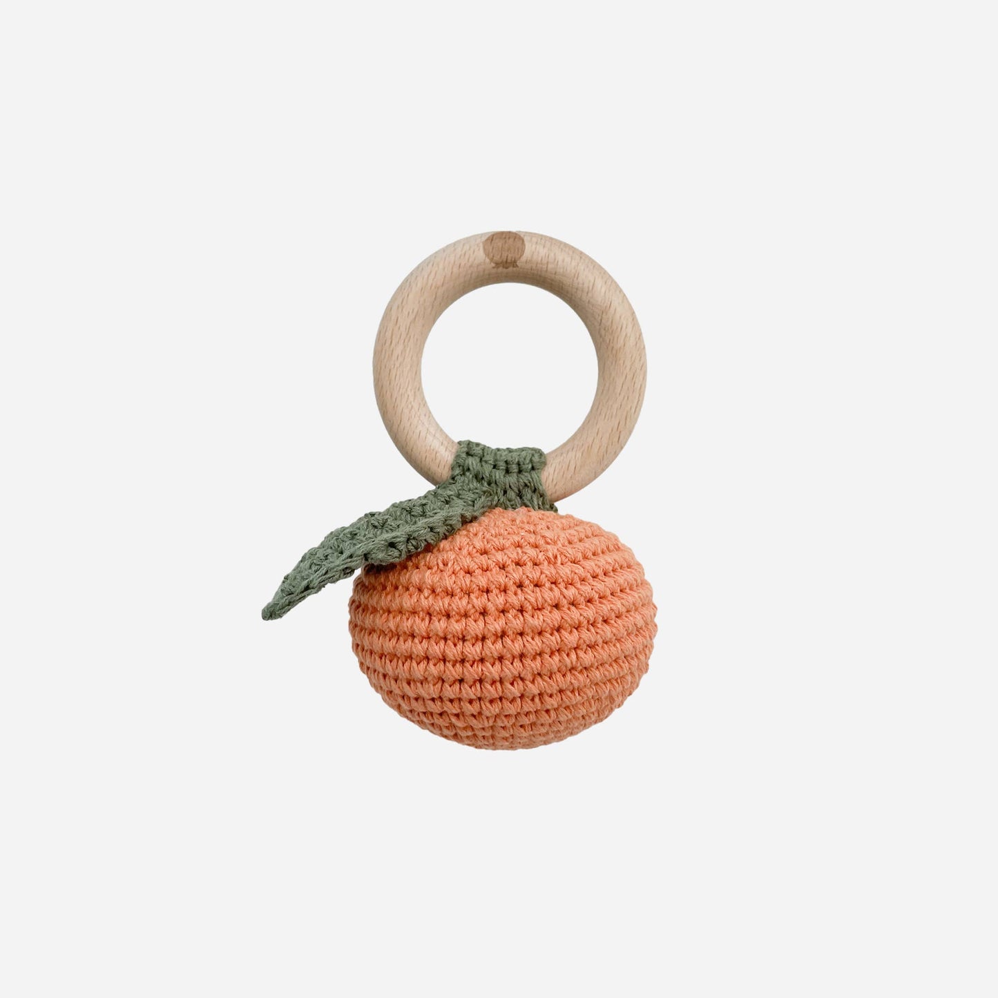 Cotton Crochet Rattle Clementine
