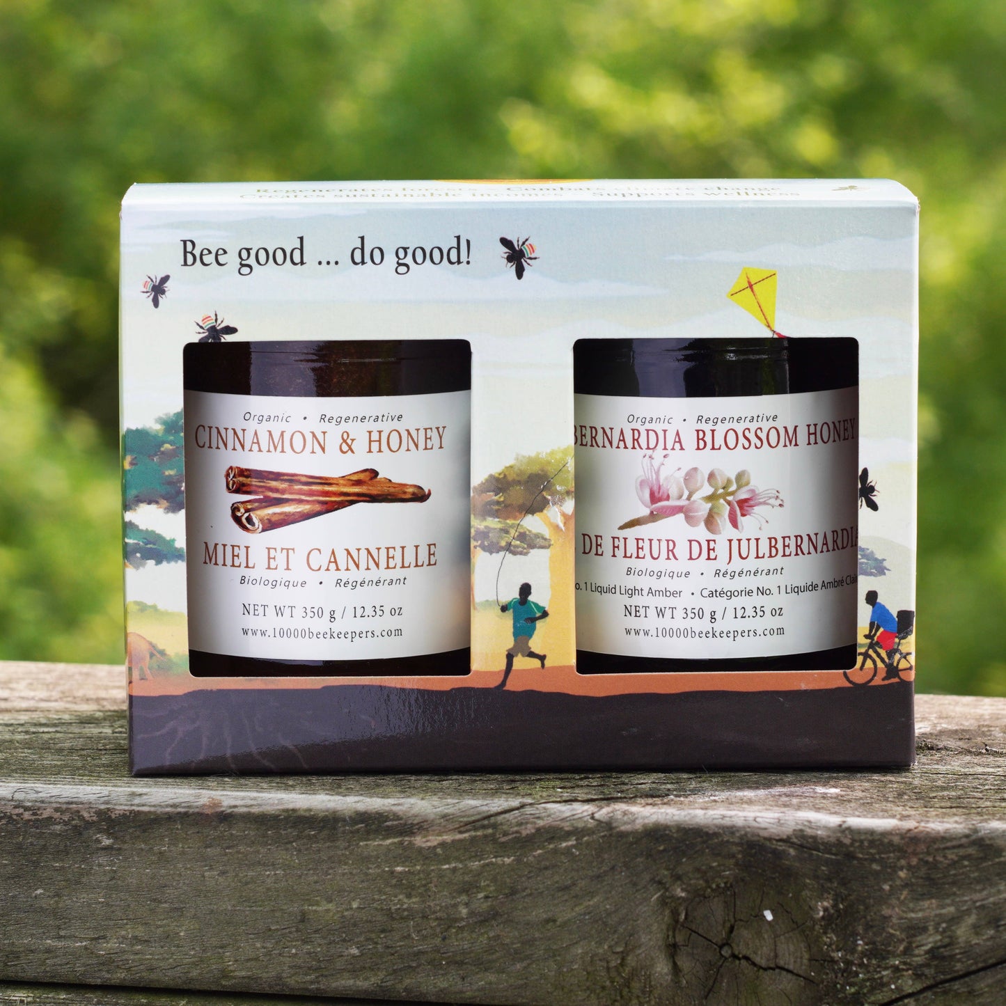 Wild Honey Gift Set: Honeydew Forest Honey + Hot Honey