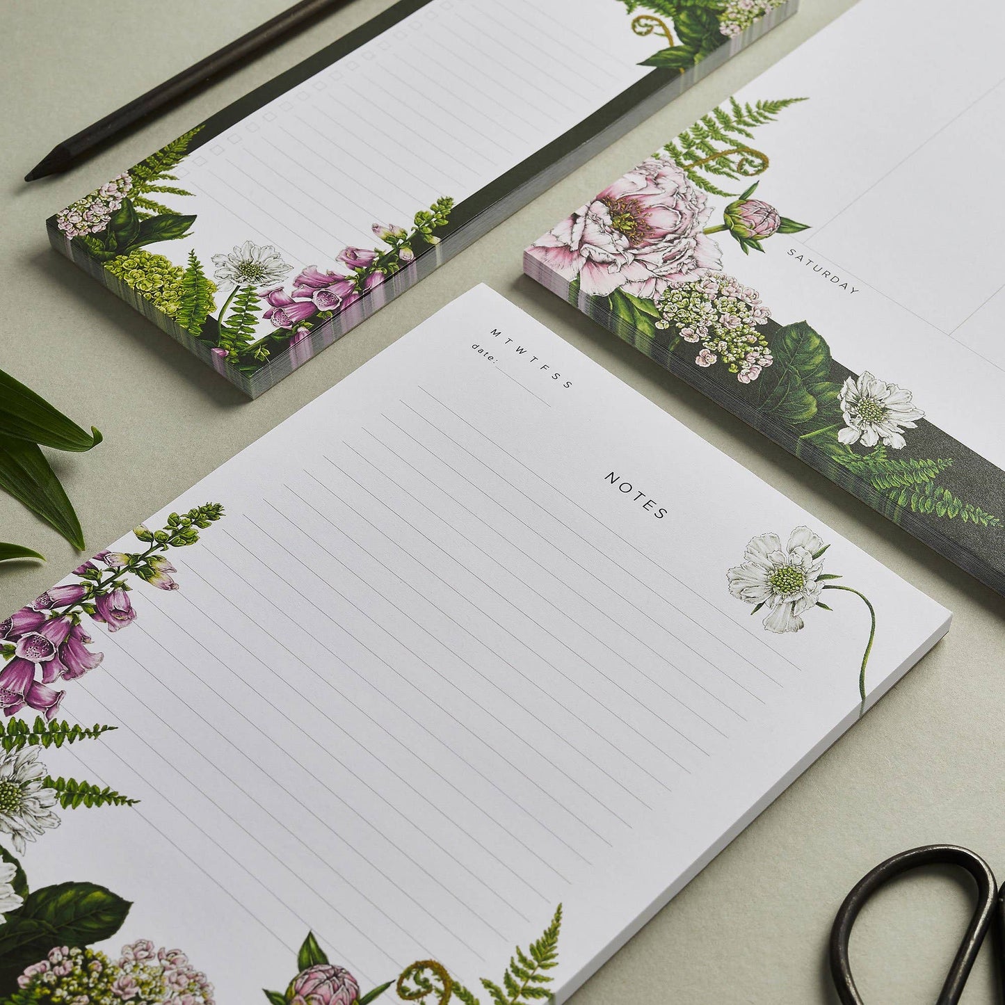 Summer Garden - A5 Notepad