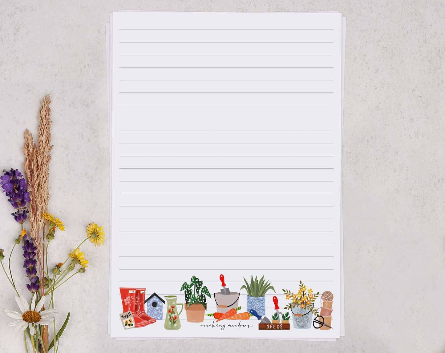 The Garden Shed Letter Set