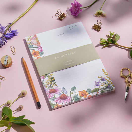 Bountiful Blooms - A5 Notepad