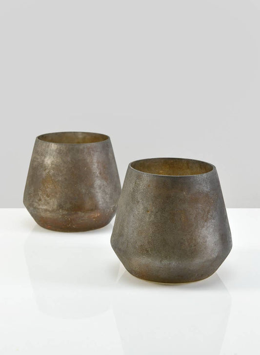 Grenoble Slate Black Votive/Vase