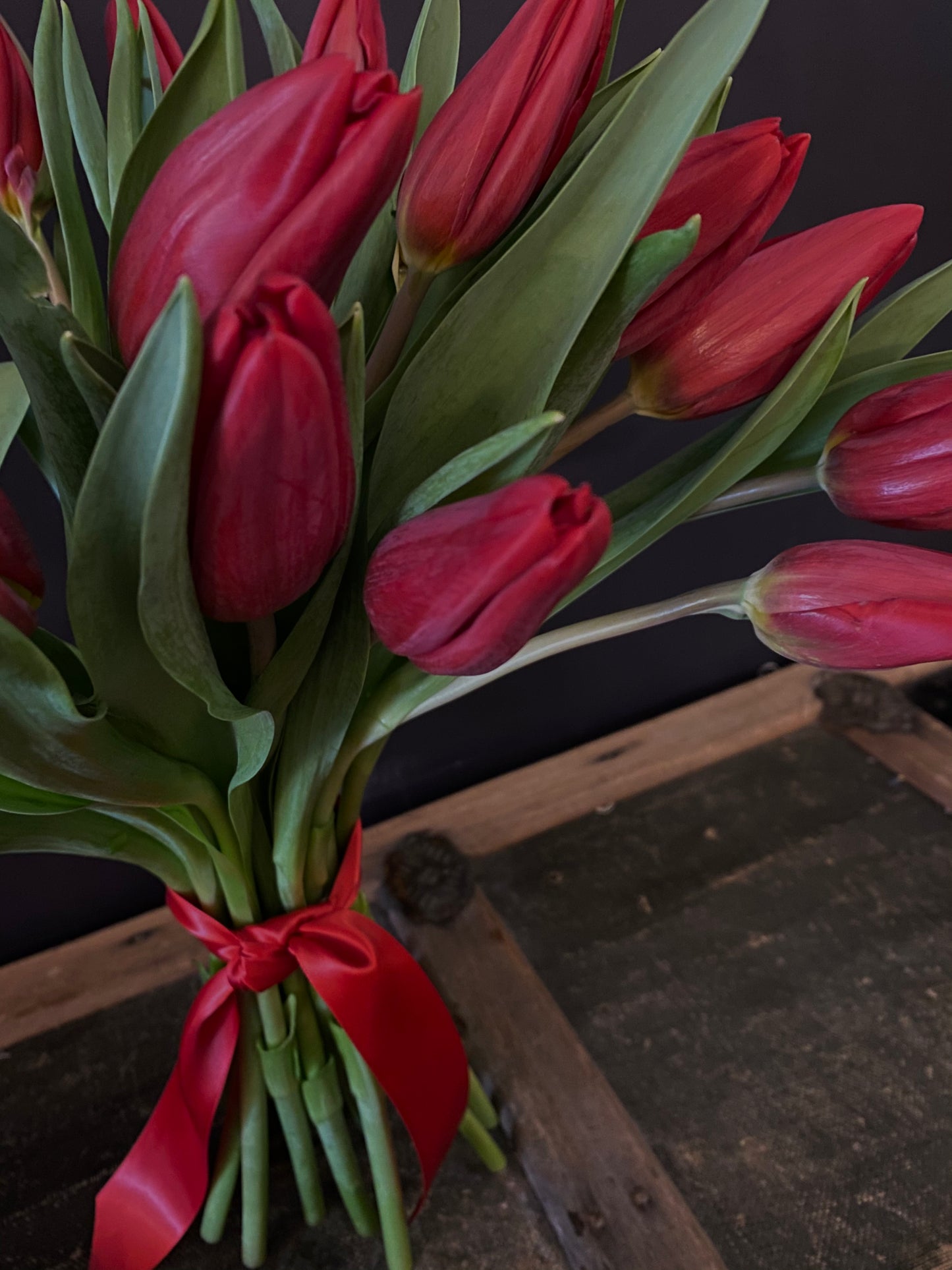 Valentine's Red Tulip Special - PREORDER FOR FEBRUARY 14TH ONLY