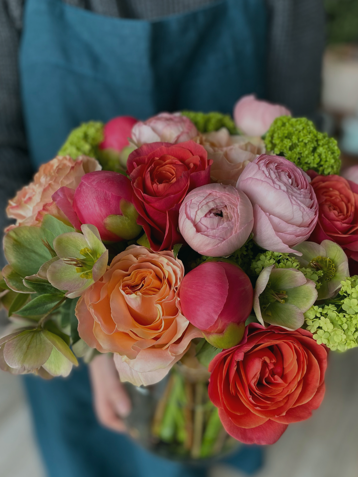 Pavé Mixed Florals