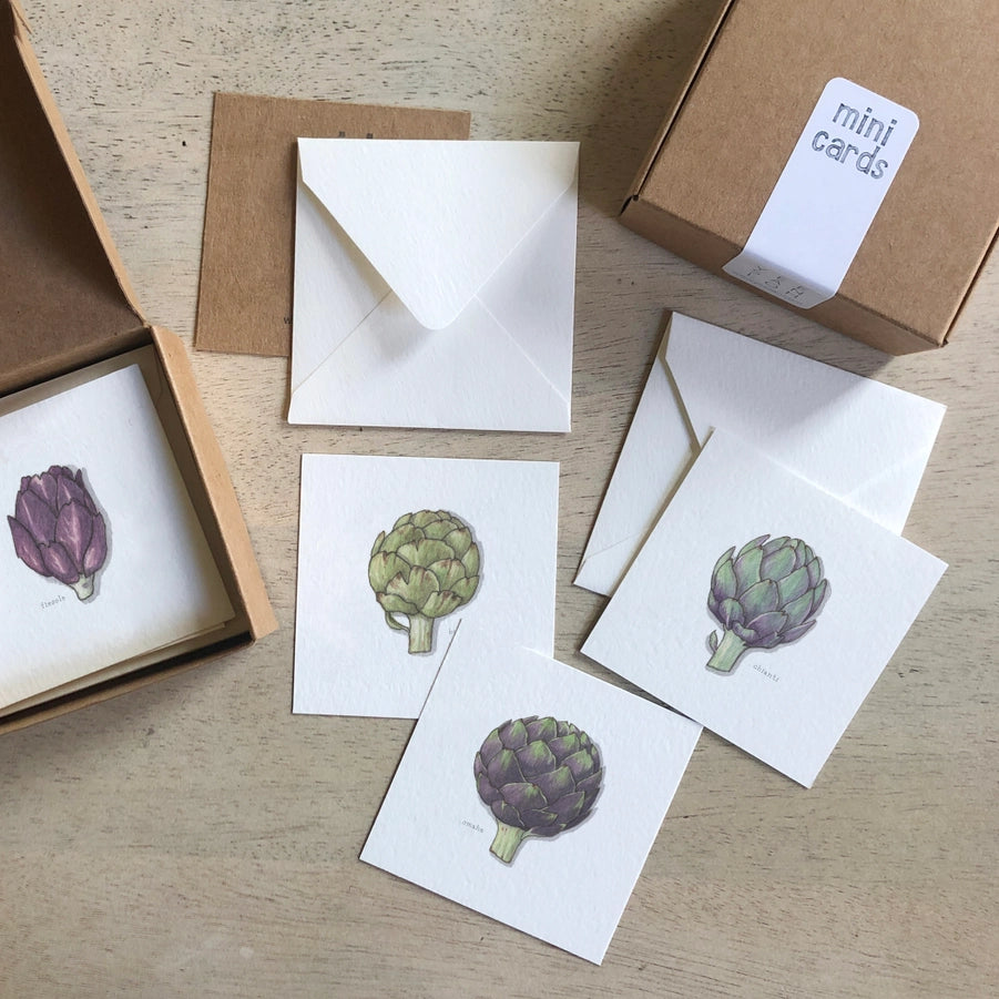 Mini Card Set Artichokes