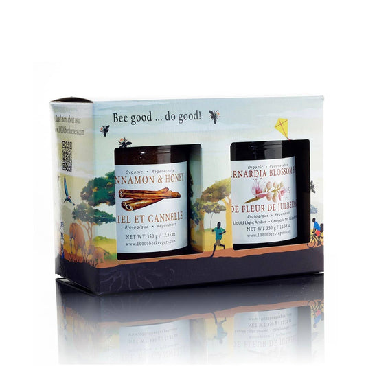 Wild Honey Gift Set: Honeydew Forest Honey + Hot Honey