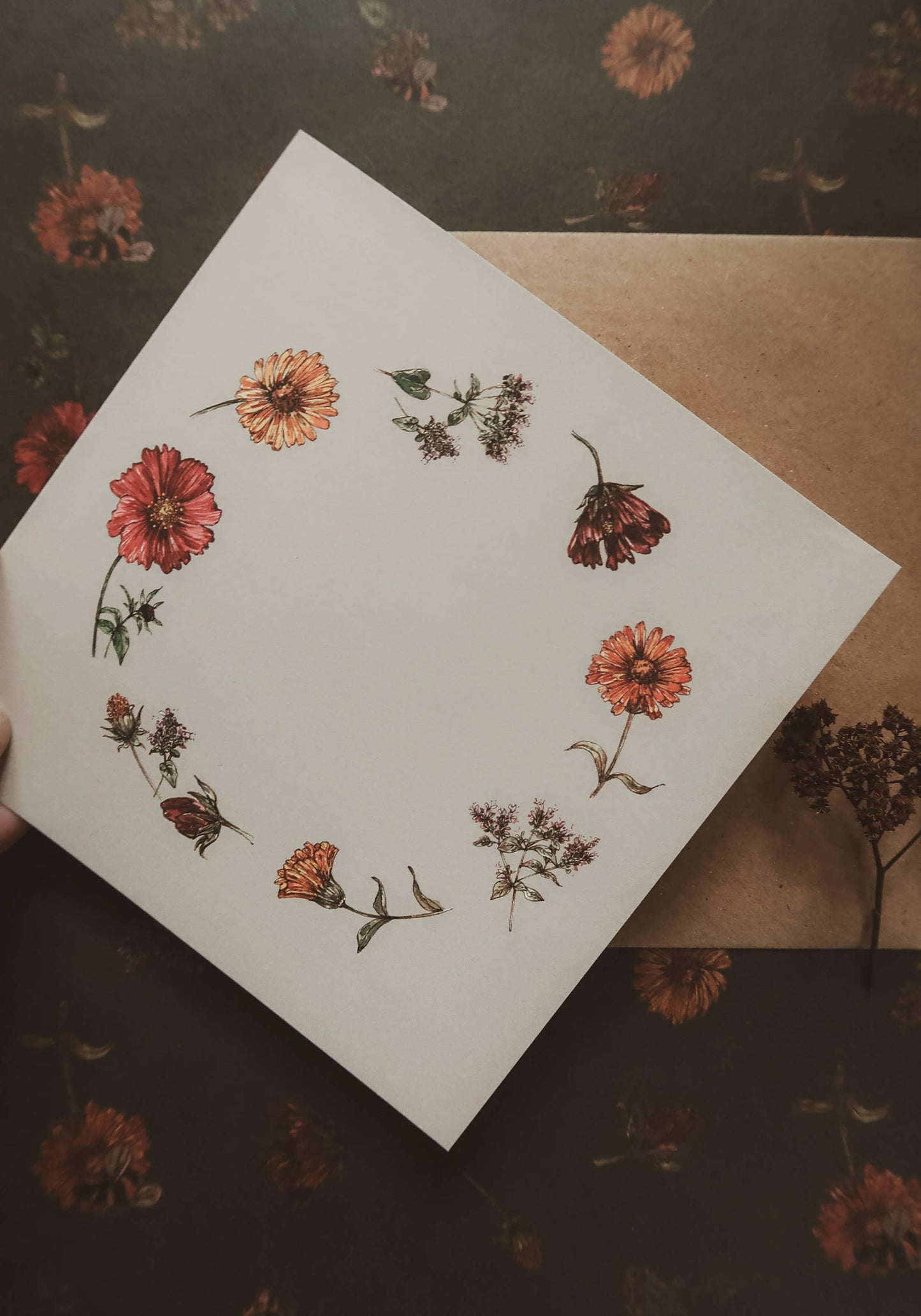 Summer flowers Greeting Card