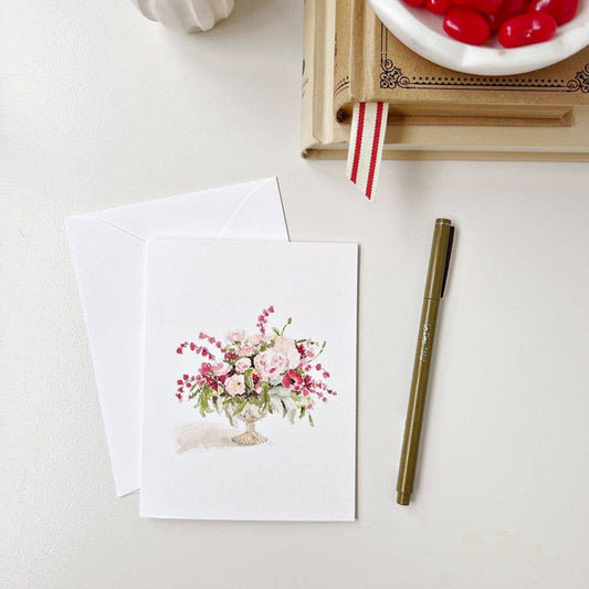 Pink Bouquet Notecard