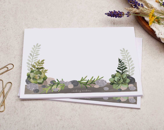 The Terrarium Writing Set