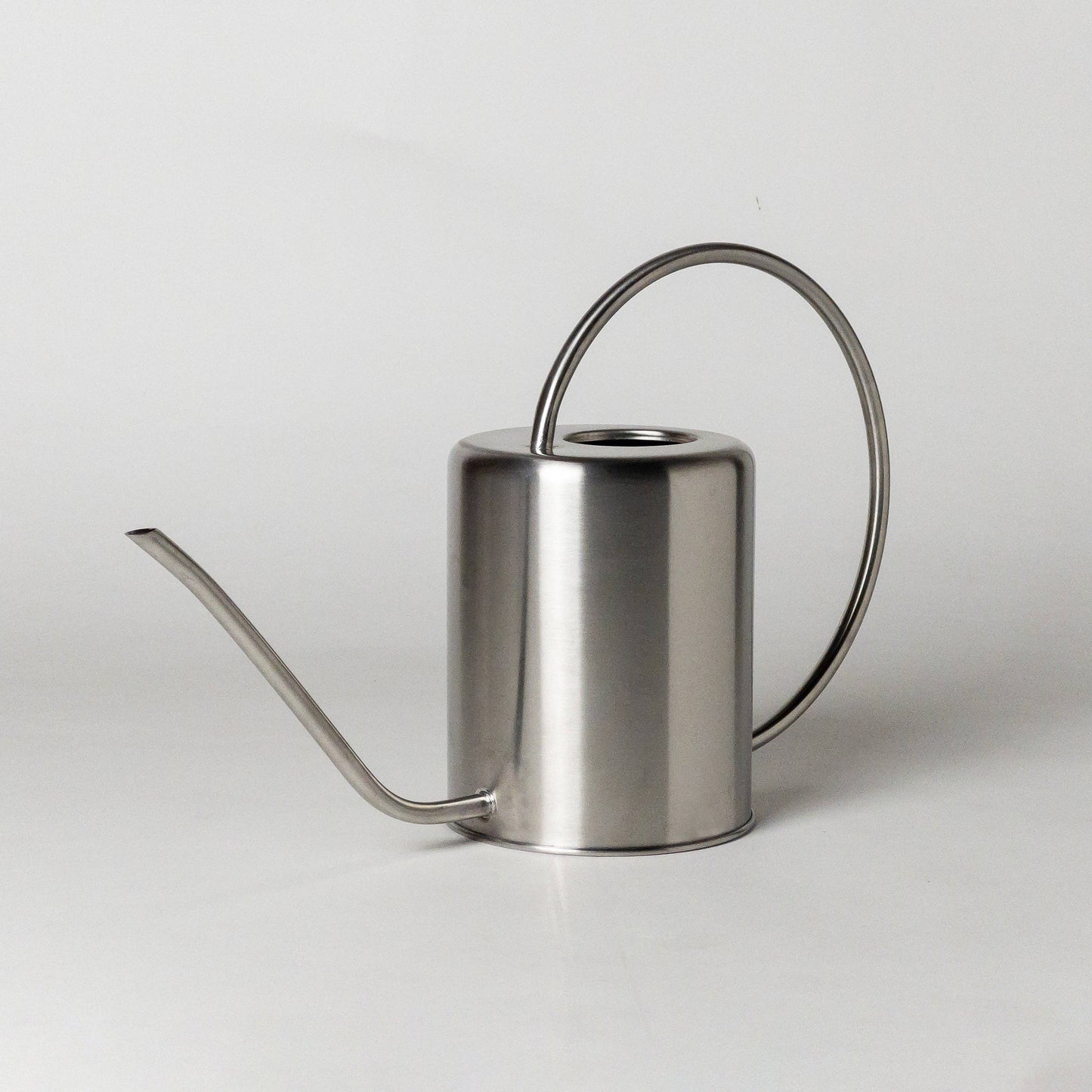 Stainless Steel Watering Can Silver 2L