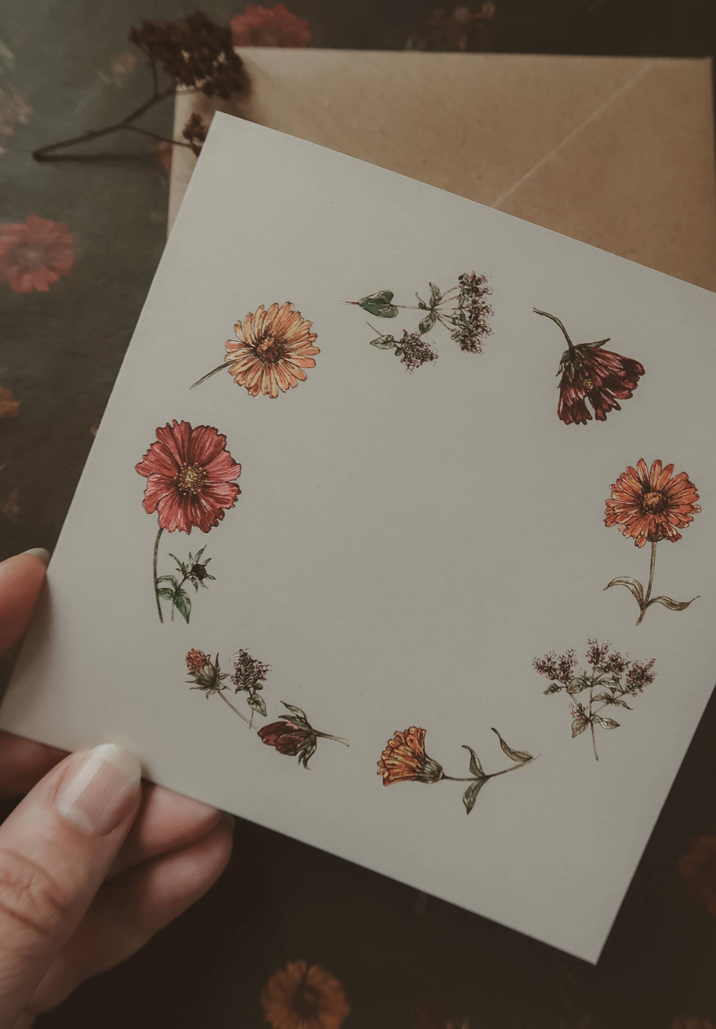 Summer flowers Greeting Card