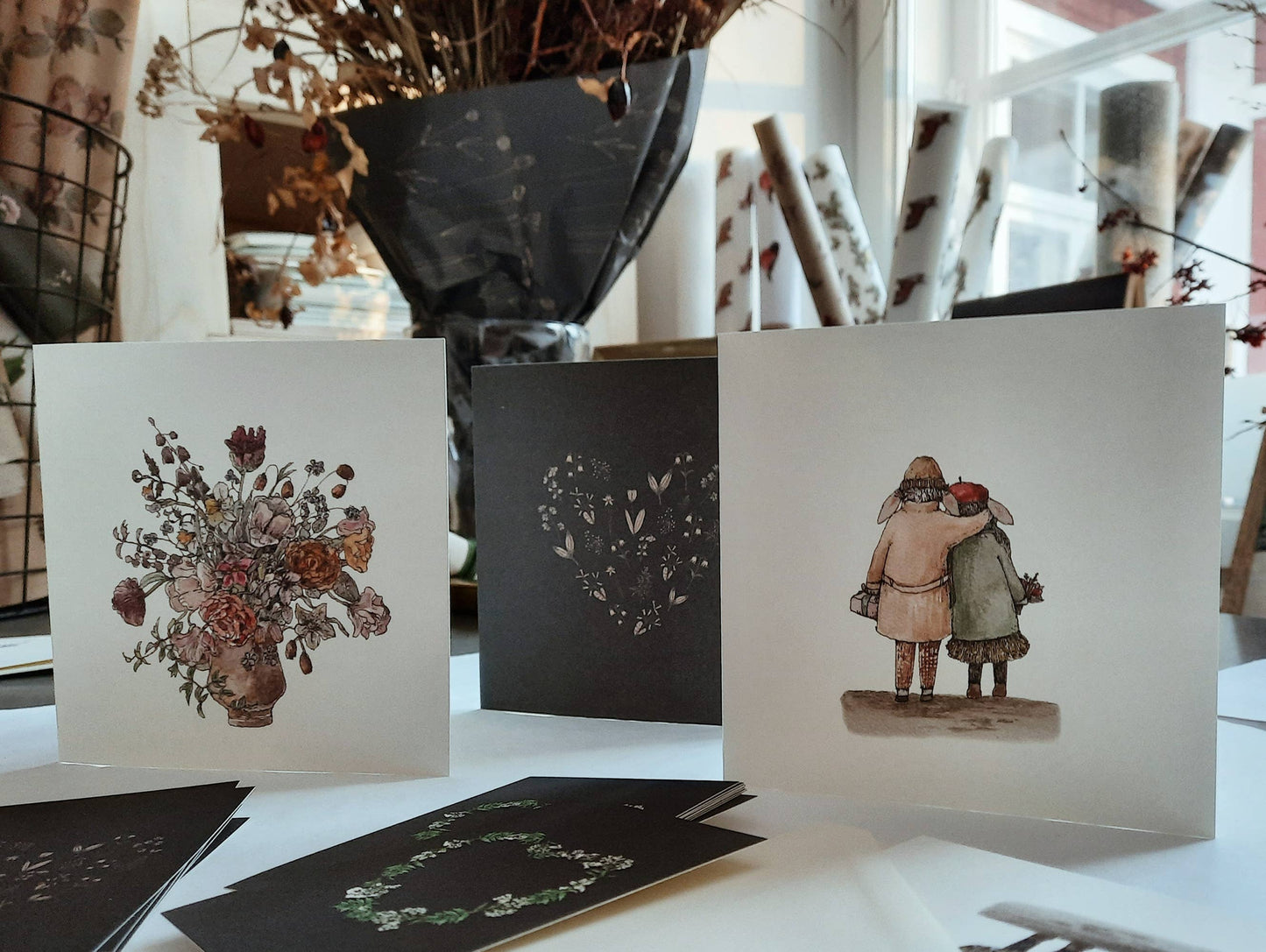 Bouquet of flowers Greeting Card