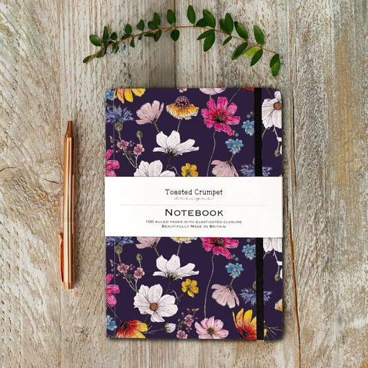 The Regency Gardens A5 Lined Notebook