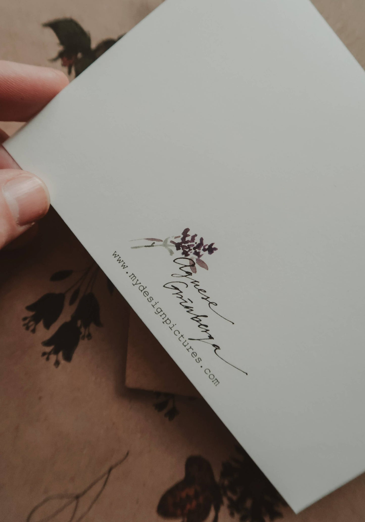 Rustic Flowers Greeting Card