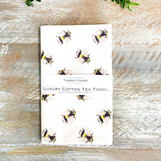Bee Pure Tea Towel