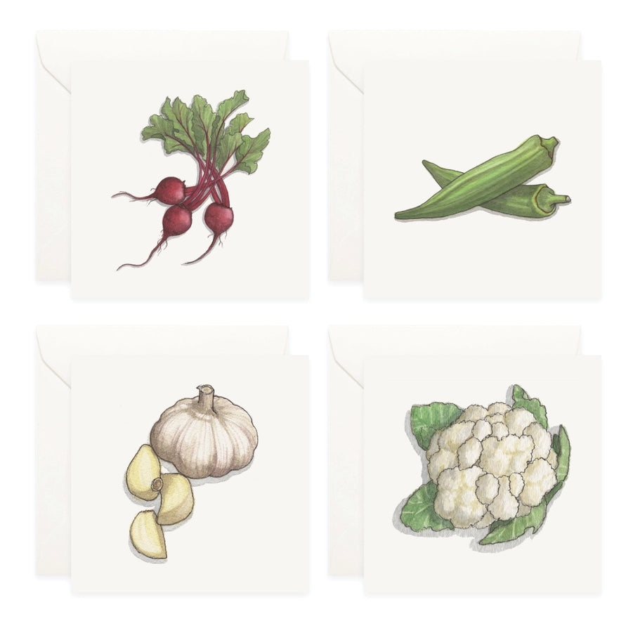 Mini Card Set Vegetables