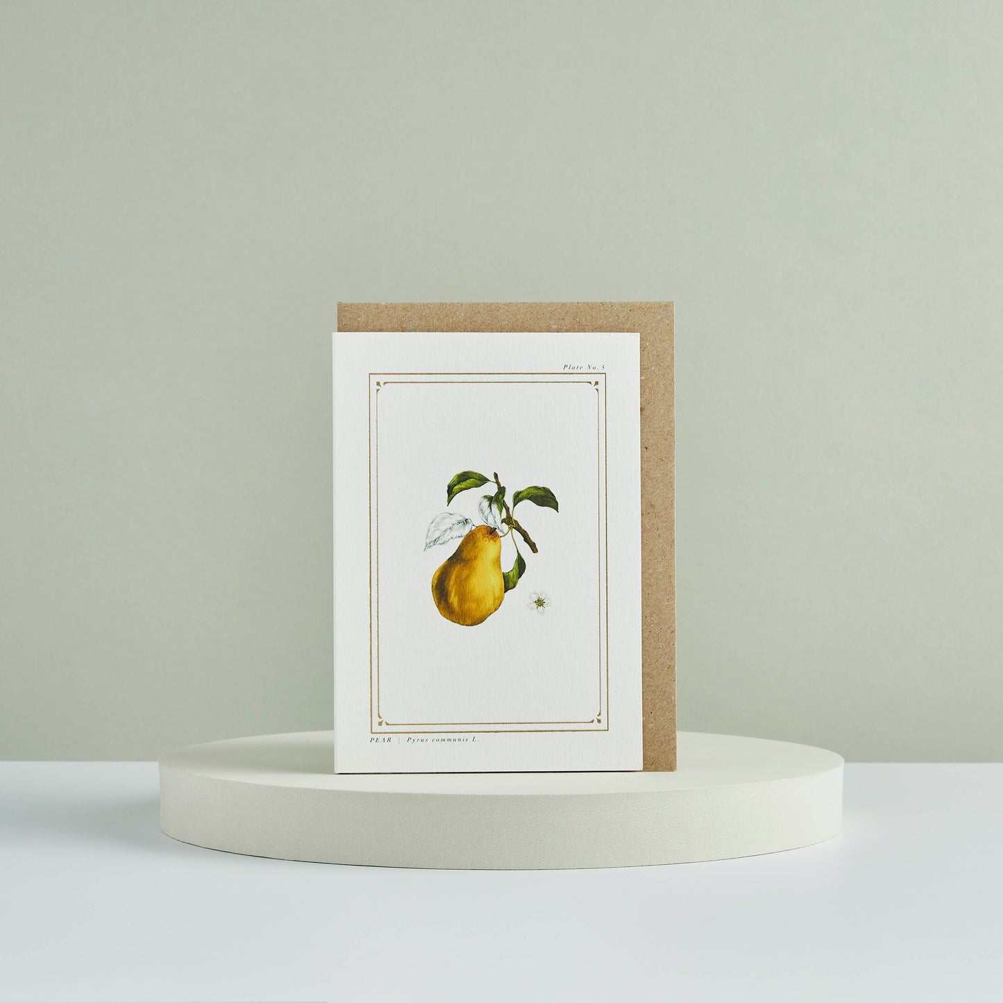 Pear Greeting Card