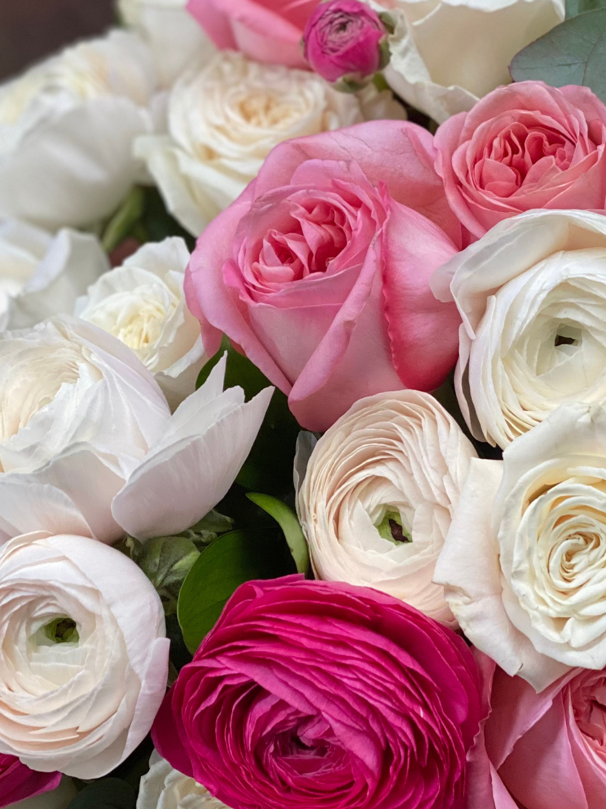 Ranunculus Roses Pavé Roses + Ranunculus – Suzanne Gardner Flowers