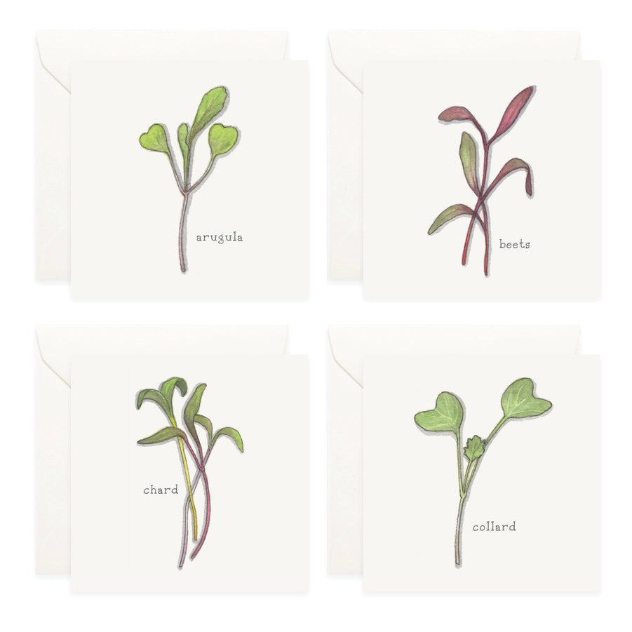 Mini Card Set Micro Greens