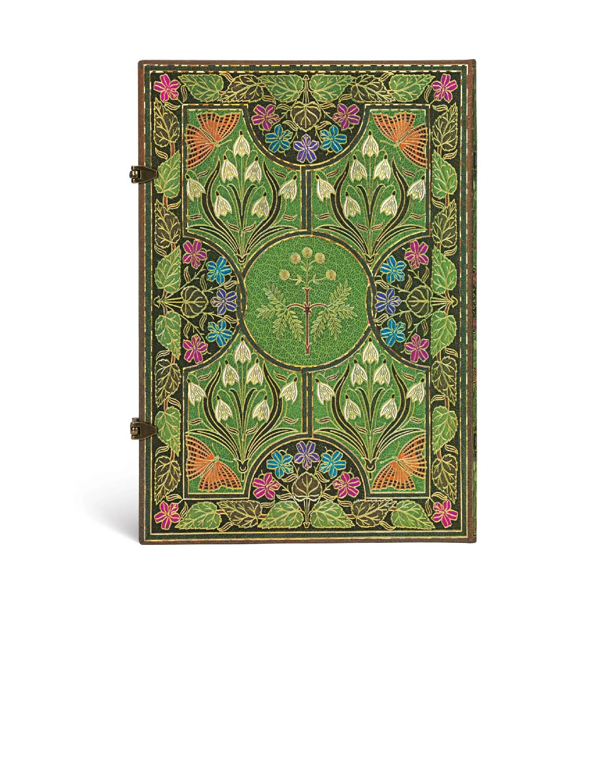 Poetry in Bloom Grande Unlined Hardcover Journal