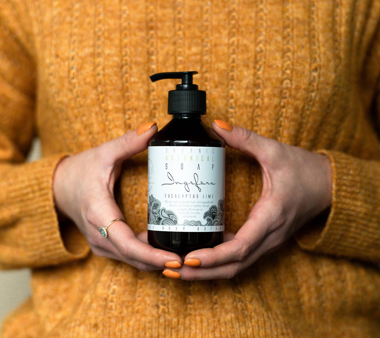 Organic Ginger, Eucalyptus & Lime Liquid Soap