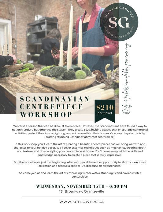 Winter Centerpeice Workshop