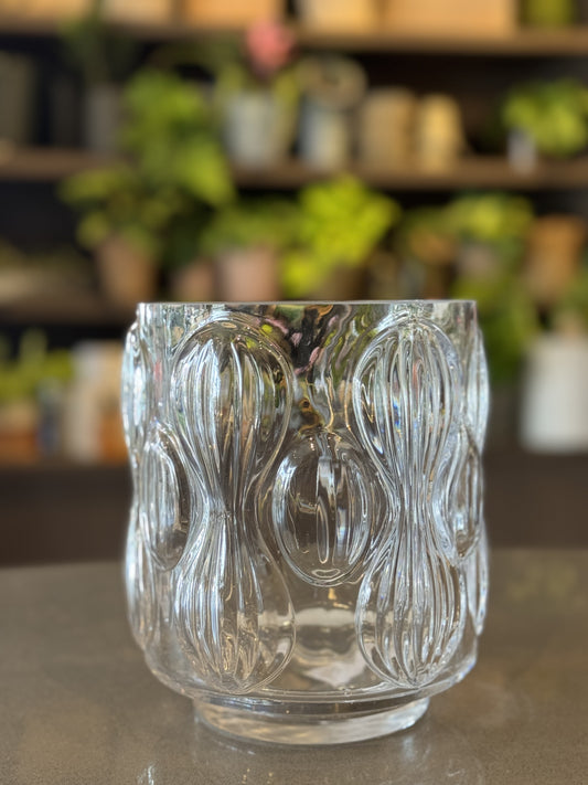 Elegance Edge Glass Vase