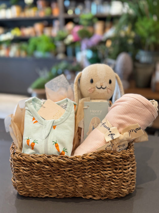 Garden Friends Baby Gift Basket