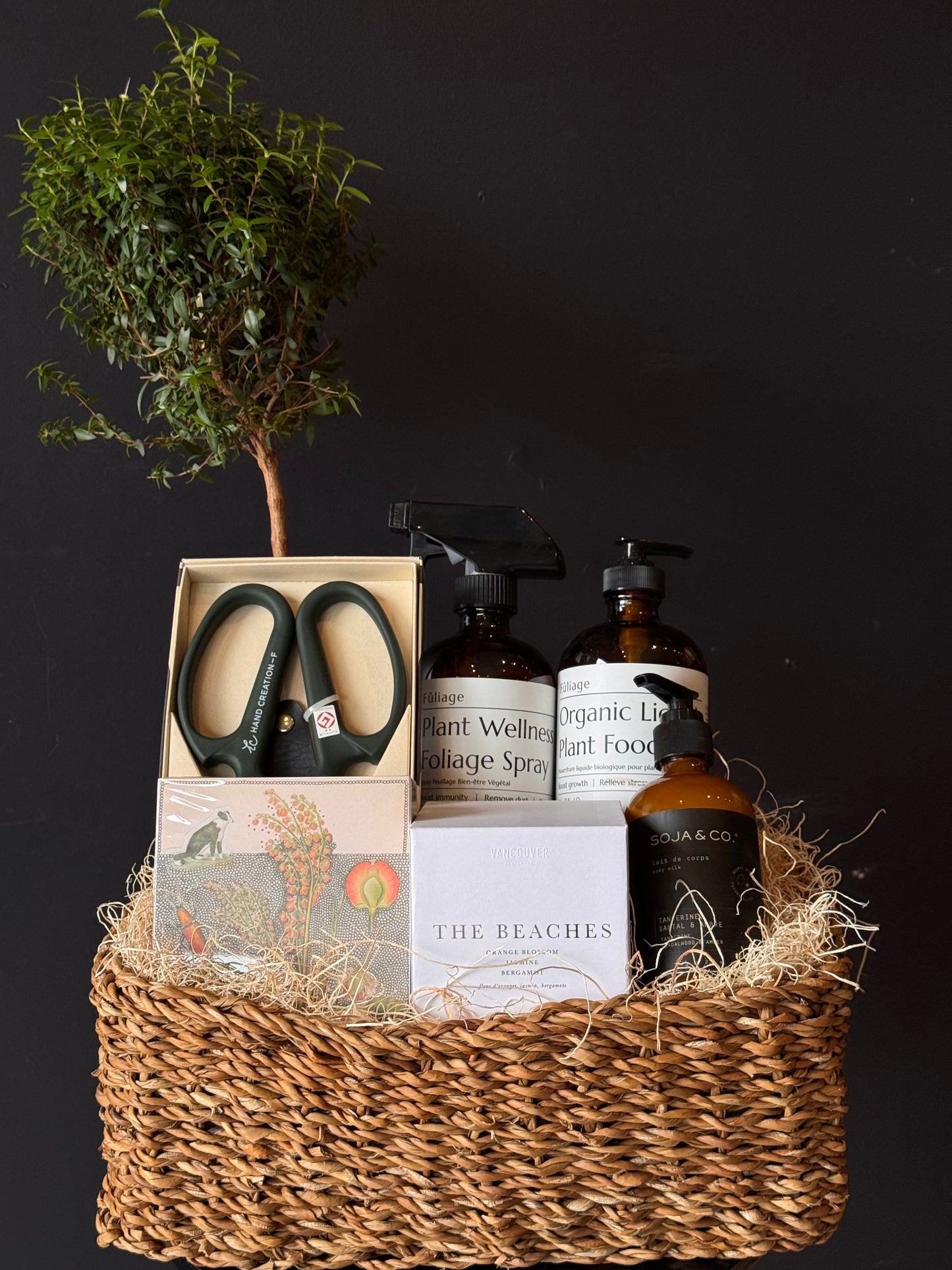 The Gardener’s Self-Care Gift Basket