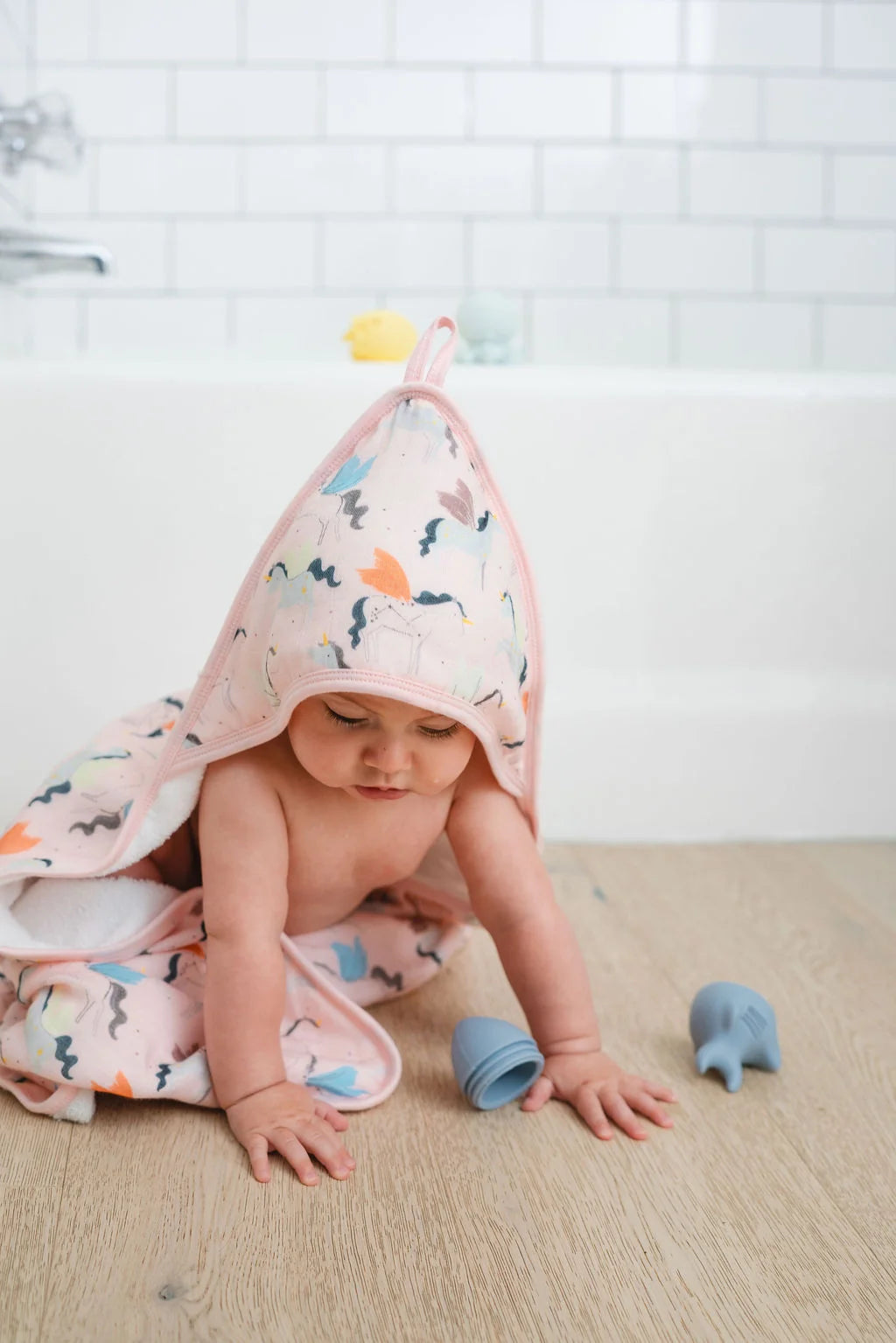Hooded Towel Set - Unicorn Ballet