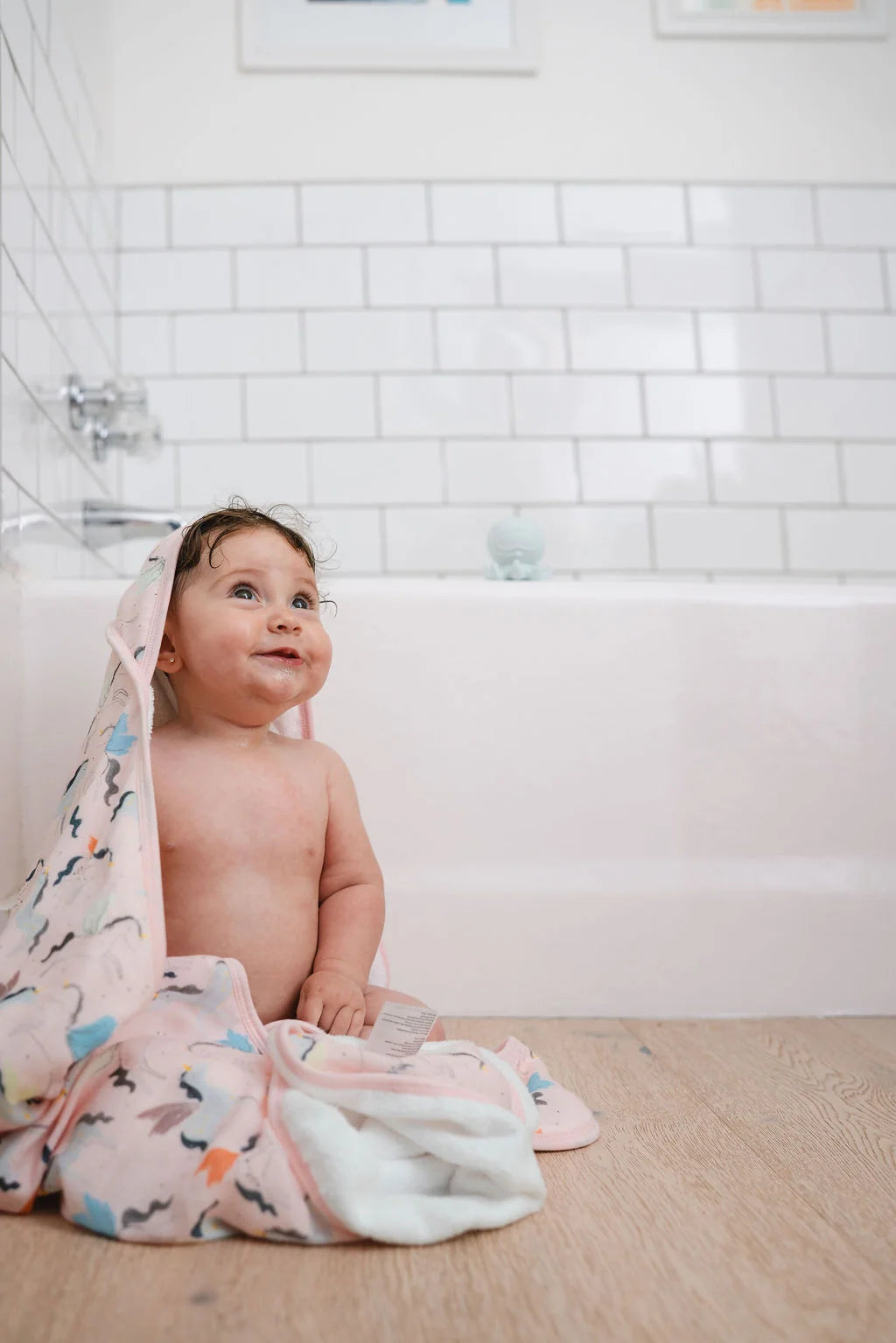 Hooded Towel Set - Unicorn Ballet