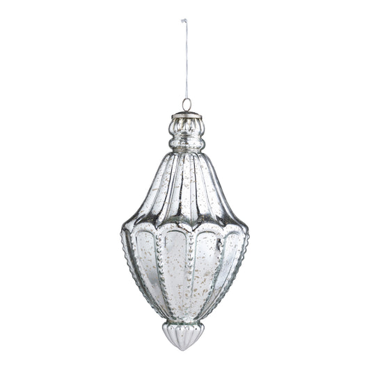 Cathedral Antique Mercury Glass 12" Ornament